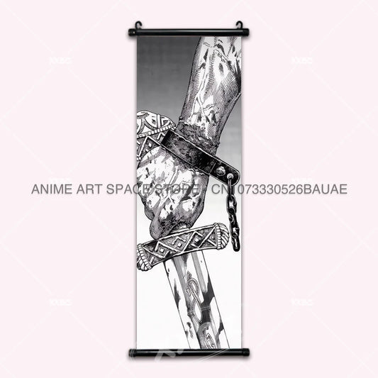 Vinland Saga: Hanging Painting Thorfinn Karlsefni Anime Decorative Poster Leif Ericson Room Decor Scroll Picture Cartoon Wall Art