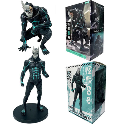 Kaiju No. 8 :  Amine  Figure Kafka Hibino Mina Ashiro Skeleton Creative PVC Model Toys Kids Action Statue Doll Gifts