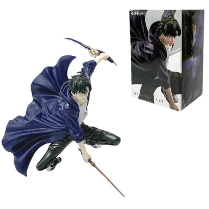 Solo Leveling: Figure -Sung Jinwoo Action Figure 21cm PVC Collect Model Figure Display Anime Merchandise In Stock