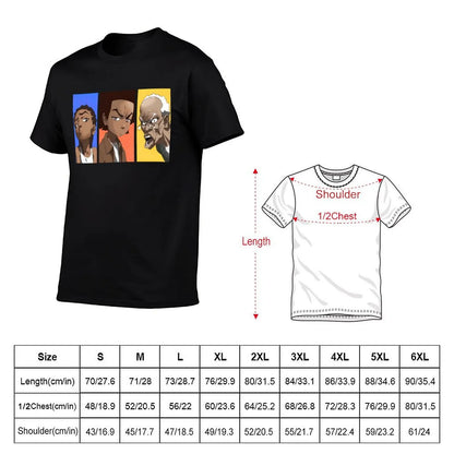 The Boondocks: T-Shirt oversized custom t-shirts new edition t shirts for graphic