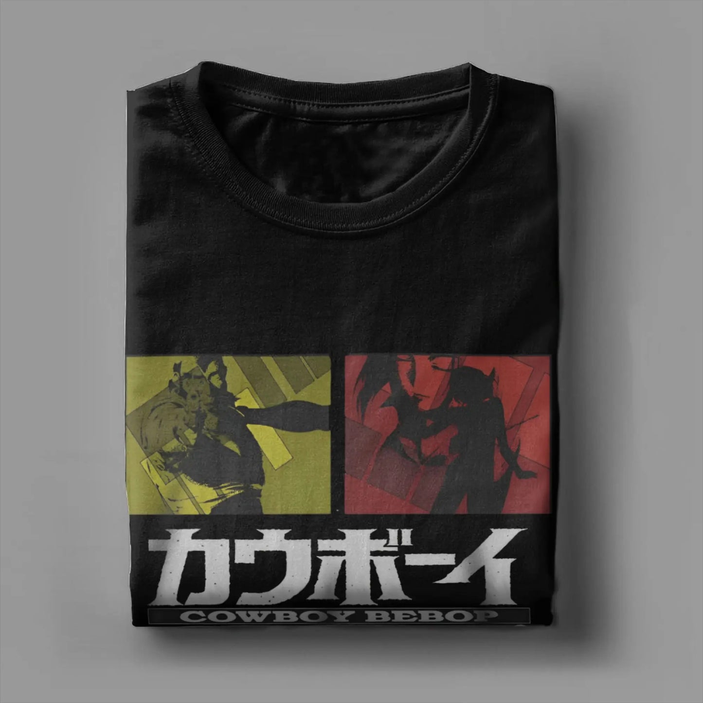 Cowboys Bebop: Anime Accessories Unisex T Shirts 100% Cotton Tee Graphic Printed  T-shirt Clothing