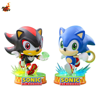 Sonic The Hedgehog: Original Hot Toys Anime Figures  Action Figure Shadow Doll Cosbaby Treasure Doll Birthday Gift Children Toys