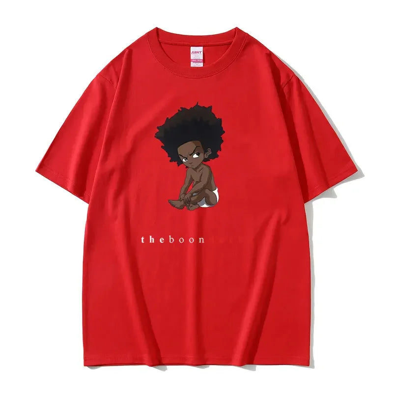 The Boondocks: Graphic Tshirt Funny Men Women Cosplay Rapper The Notorious Big Ready To Die Print T-shirts Biggie Smalls T Shirt