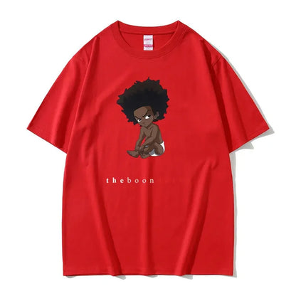 The Boondocks: Graphic Tshirt Funny Men Women Cosplay Rapper The Notorious Big Ready To Die Print T-shirts Biggie Smalls T Shirt