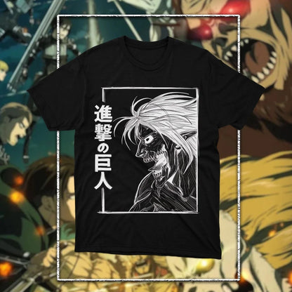 Attack on Titan: Graphic Printed T-shirt Men's and Women's T-shirt Men's Top Sports T-shirt 2026 Summer New
