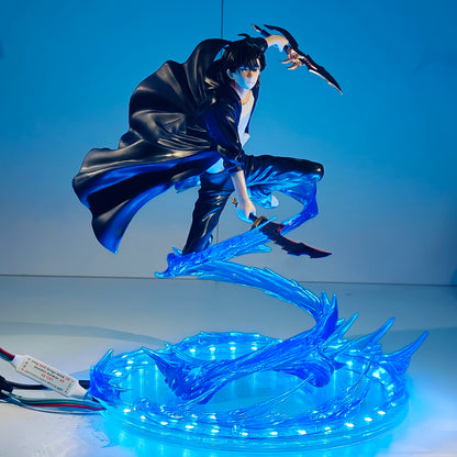 Solo Leveling: Sung Jin Woo Lamp Led Bulb Action Figures Model Figurine Figure & Base & Lamp DIY Decoration Toys