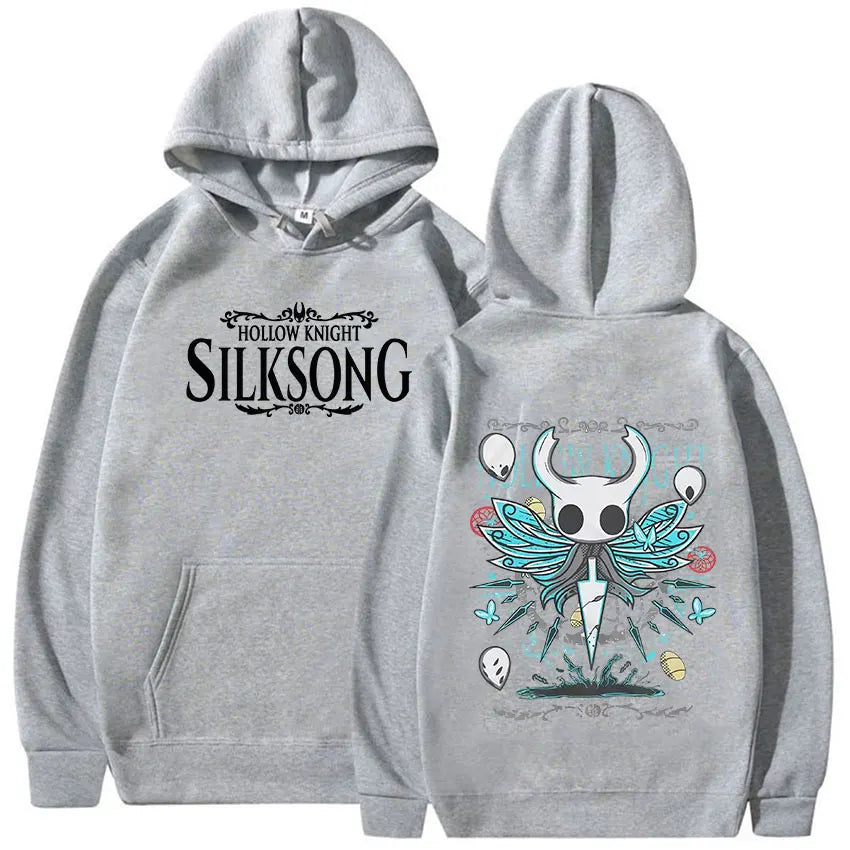 Hollow Knight: Silksong Game 2025 Hoody Men Gothic Fashion Aesthetic Clothing Sweatshirt Casual Loose Oversized Long Sleeve Hoody