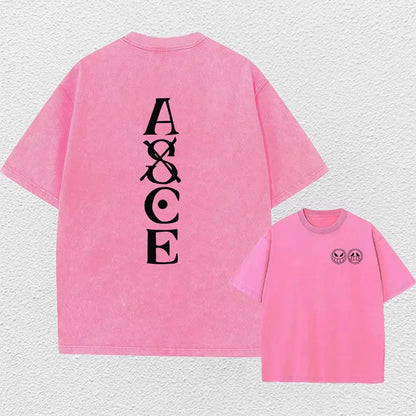 One Piece: Anime Print Washed T-shirt Men Hip Hop Streetwear Oversized Women Short Sleeved Graphic Tee Summer Harajuku Casual Top