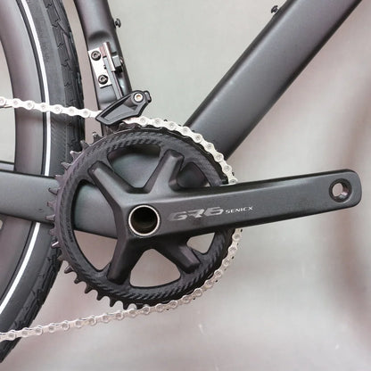 Yowamushi Pedal: SENSAH 1X12S Hydraulic Groupset Gravel Bike Cyclocrossy Bicycle GR042 Aluminum Wheelset 45/48/51/54cm Size