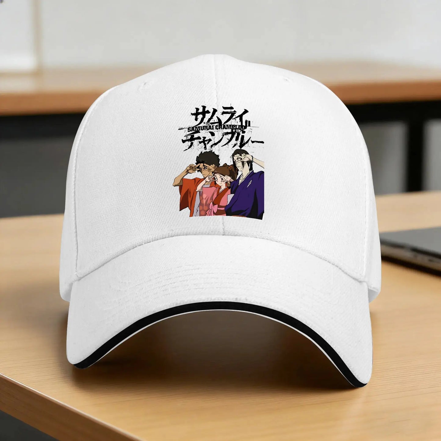 Samurai Champloo: Casual Baseball Cap Main Characters Trucker Hat For Female Male Dropshipping Street Style Baseball Caps