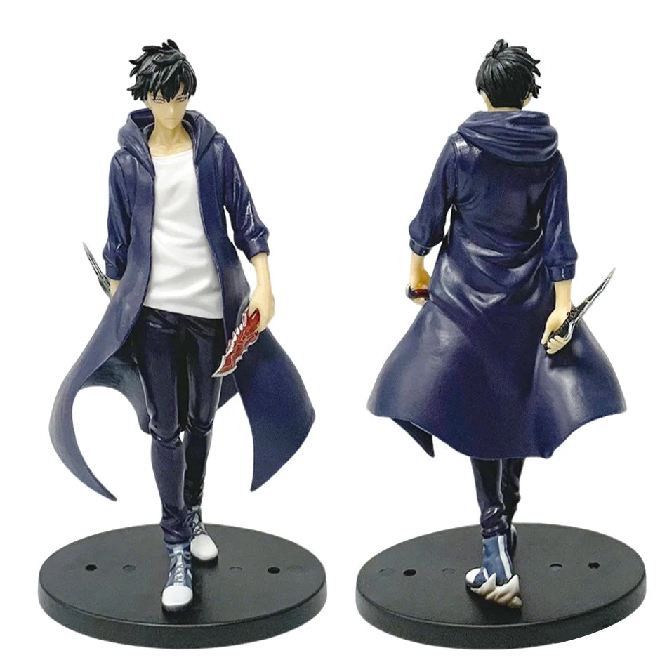 Solo Leveling: Figure -Sung Jinwoo Action Figure 21cm PVC Collect Model Figure Display Anime Merchandise In Stock