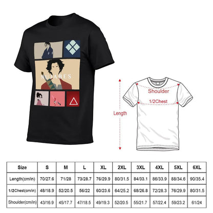 Samurai Champloo: T-Shirt plus sizes plus size tops sports fans quick-drying champion t shirts