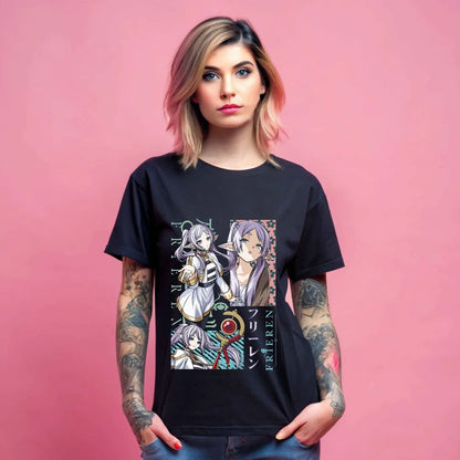 Frieren: T-Shirt Beyond Journey's End Fern Stark Girl Anime Gifts Shirt Gift 184