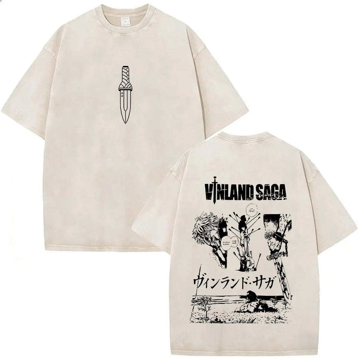 Vinland Saga: Manga Thorfinn Karlsefni T Shirt Men's Women Summer Fashion Casual O-Neck Oversized T-shirts