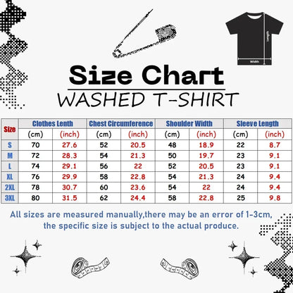 Hell's Paradise: Gabimaru  Vintage Anime T-Shirt Mens Casual Shirt Men's 2026 Summer Fashion Oversize Street Harajuku Y2K Clothing