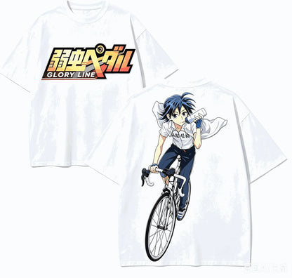 Yowamushi Pedal: Anime Lover T-shirt Harajuku Cotton New Model High Street Retro Fashion Oversized Unisex hot product Classic tee