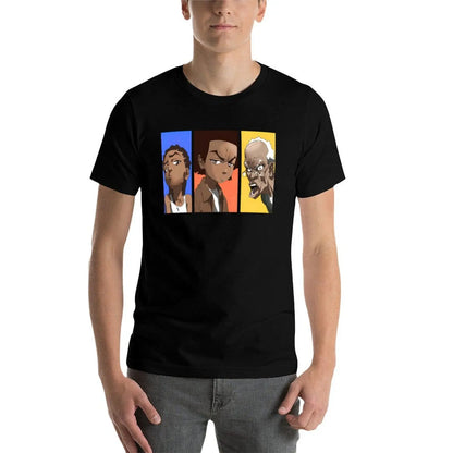 The Boondocks: T-Shirt oversized custom t-shirts new edition t shirts for graphic