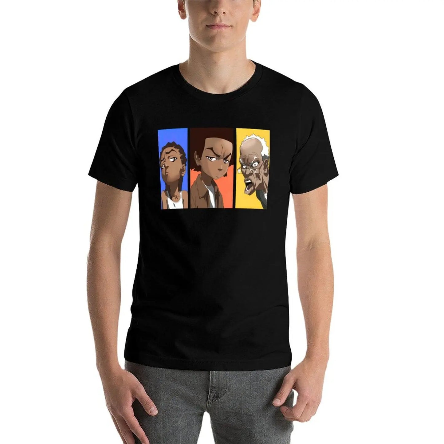 The Boondocks: T-Shirt oversized custom t-shirts new edition t shirts for graphic