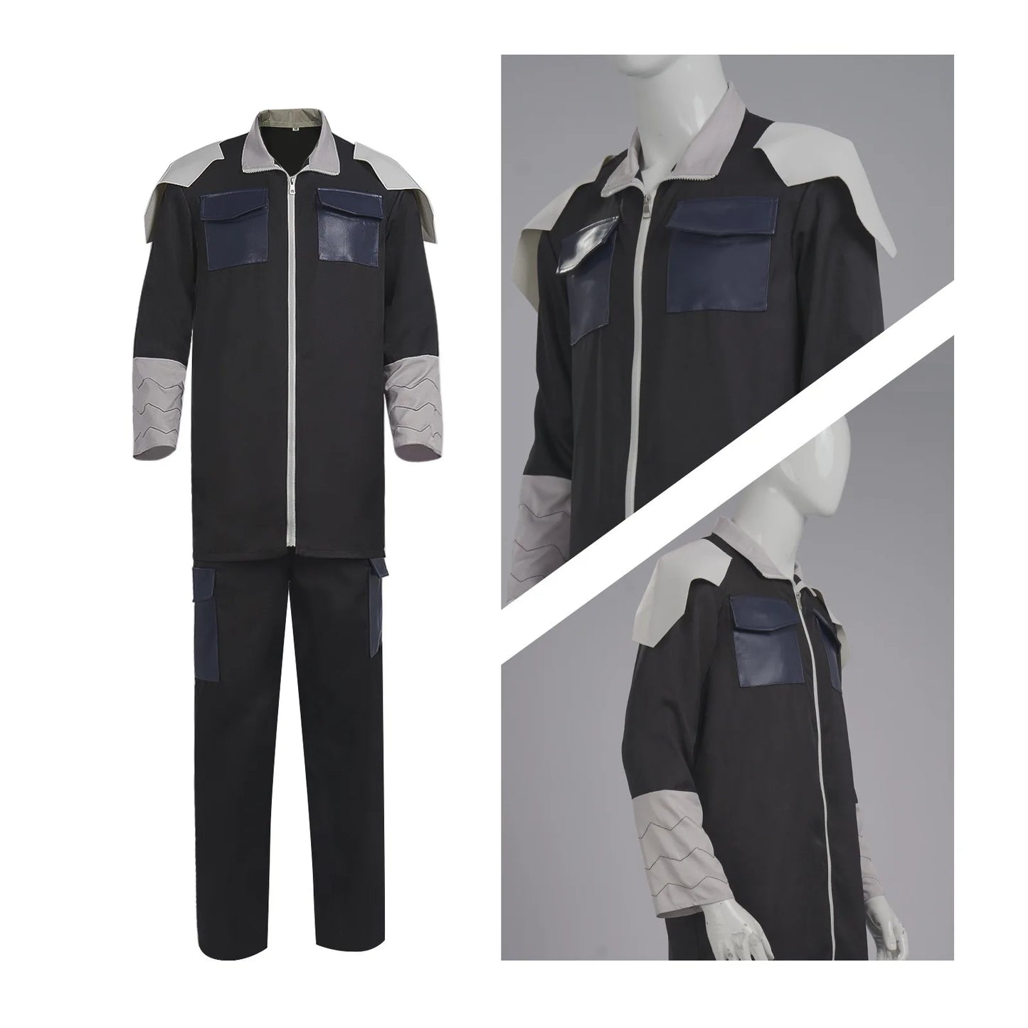 Kaiju No. 8: Hoshina Soshiro Cosplay Cosplay Costumes Jacket Pants Soshiro Hoshina Suit Wig Halloween Carnival Cos Adult Men