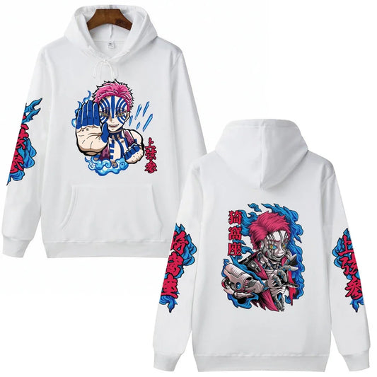 Demon Slayer: Tomioka Giyuu Japan Anime Printed Plus Size Hoodie Women Sweatshirts Winter Warm Unisex Casual Streetwear