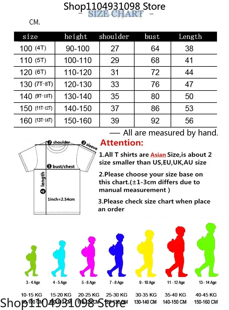 KPop Demon Hunters:Hasbro  Movie Series Summer Children's Cotton T-Shirt - Boys and Girls - Baby Soft and Cute Top