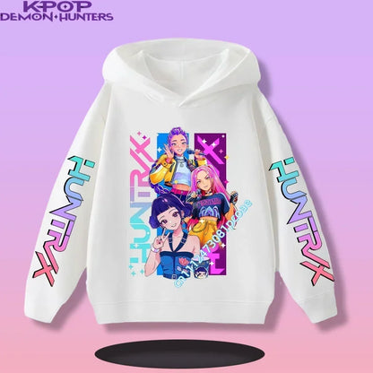 KPop Demon Hunters:  Children's Sweatshirt Girls' Clothes Girls' Sweatshirt New Fall and Winter New Cute Fashion Hoodie