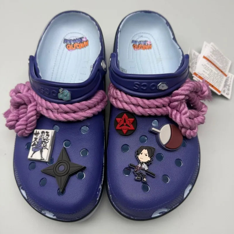 Naruto:  Kakashi Itachi Anime Slippers Outdoor Travel Beach Sandals Gift Men Non-Slip Home Shoes Slipper Cartoon Sasuke Cave Shoes
