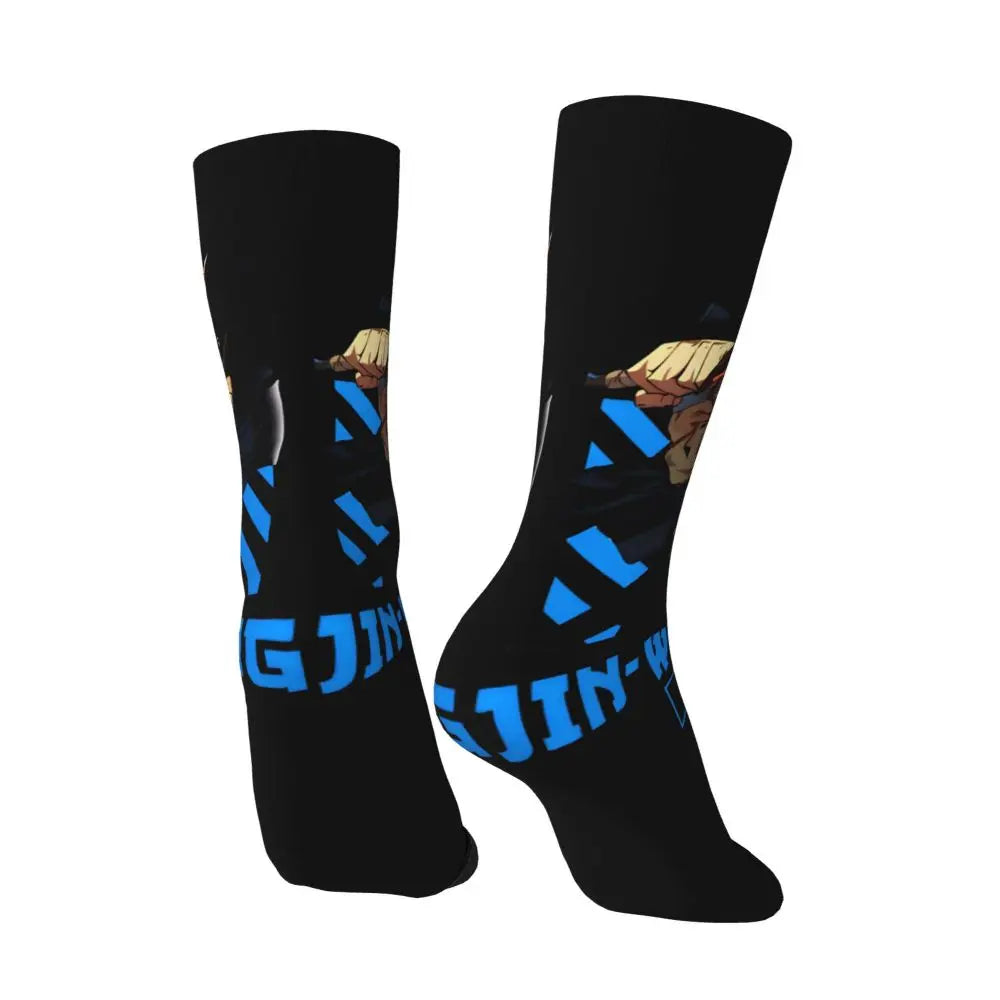 Solo Leveling: Sung jinwoo Shadow Monarch Socks,Leisure Beautiful printing Suitable for all seasons Dressing Gifts