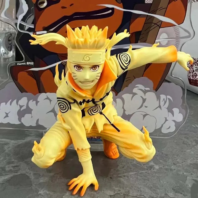 Naruto Shippuden: Figures GK Uzumaki Naruto Action Figures 10cm PVC Model Collection Periphery Toys Desktop Decoration Gift