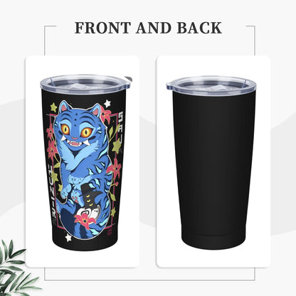 K-Pop Demon Hunters - Zoey  Tumbler Vacuum Insulated  Thermal Cup Stainless Steel Double Wall Mug Hot Cold Drink