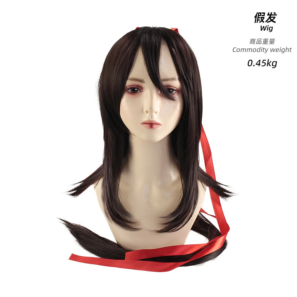 Hell's Paradise: Jigokuraku Cosplay Gabimaru Sagiri Yamada Asaemon Cosplay Wig Costume Uniform Full Set Halloween Carnival Clothes