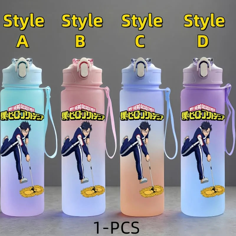 My Hero Academia: Character Water Cup Outdoor Large Capacity Portable Rope Drinking Bottle Children's Gift Drinking Kettle