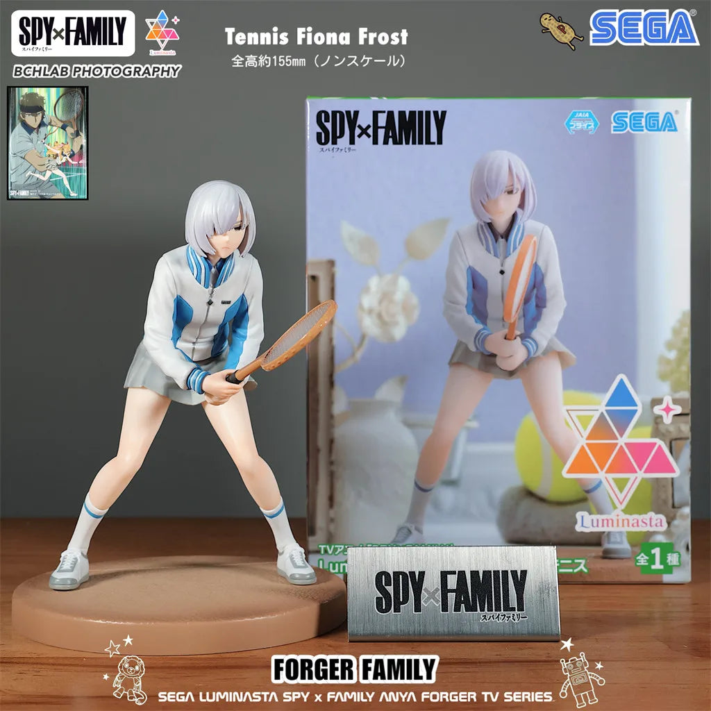 Spy x Family: Official SEGA Toy PM Series CODE White Movie Winter Outfit Statue Model Anya Yor Loid Forger Figure Anime Collectible