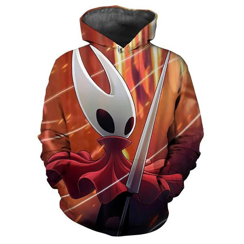 Hollow Knight: Game 3D Print Hoodies Men Women Casual Fashion Oversized Sweatshirts Hoodie Harajuku Pullovers Tracksuit Clothing