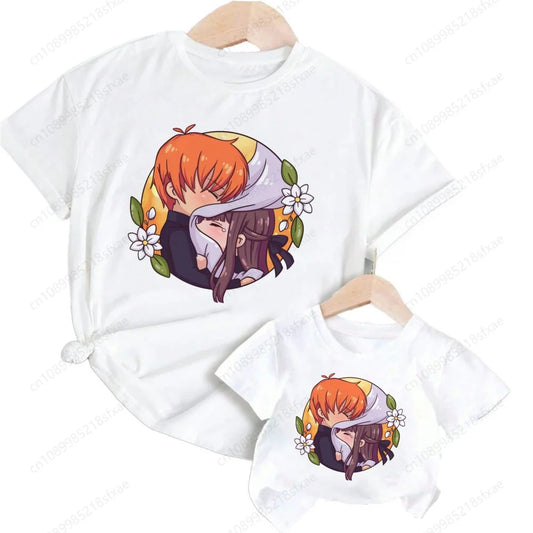Fruits Basket: Kawaii Kyo Sohma Cartoon Fashion T T-shirt Kids Summer O-Neck Tops Tshirt