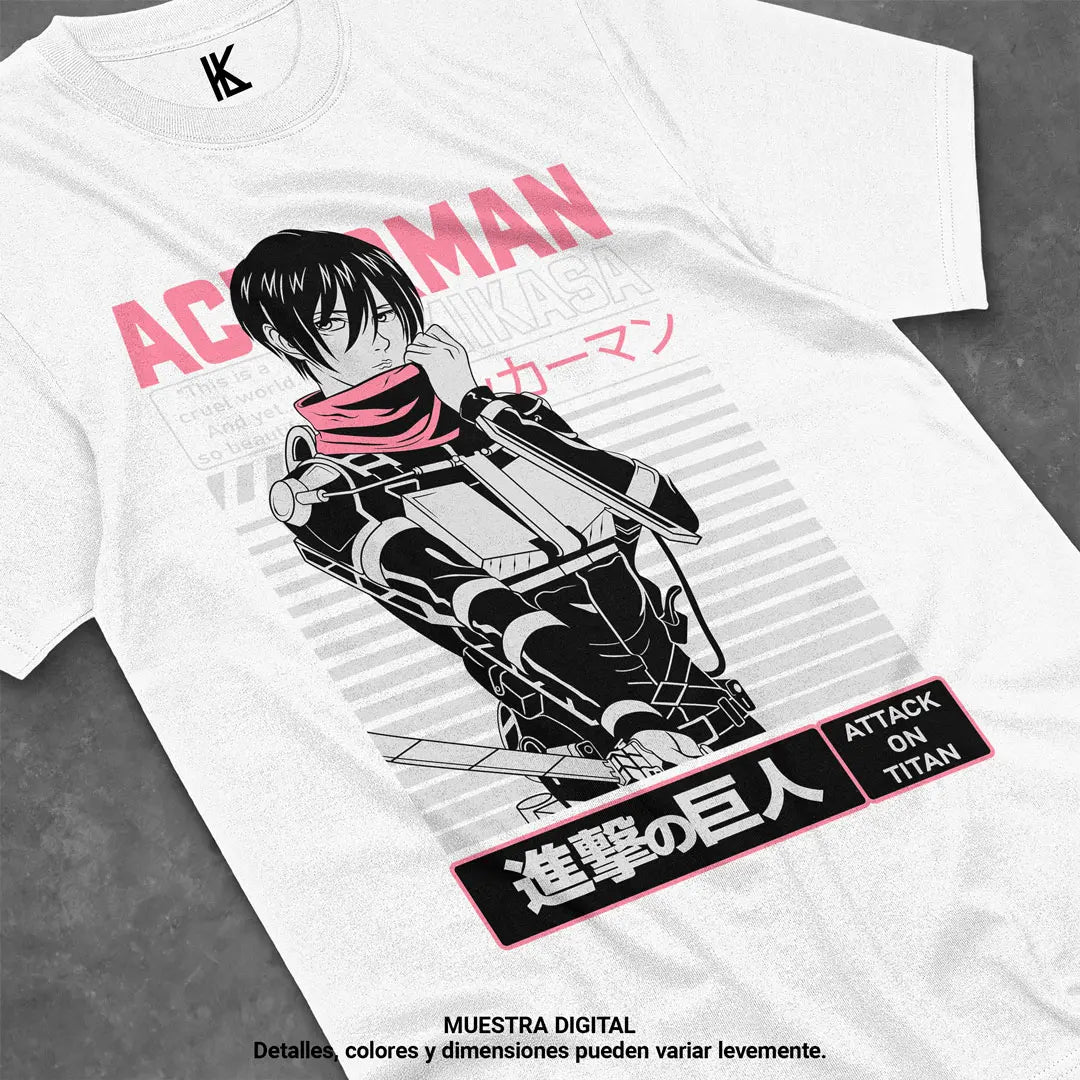 Attack on Titan Levi: Ackerman Print T-shirt Women's Men's Anime Short Sleeves Ovesized Graphics Y2k Tee T-shirt Clothing