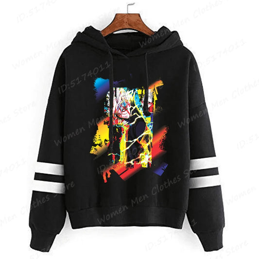 Dandadan: Okarun Hoodies Women Hooded Hoodie Funny Anime Print Sweatshirt Dandadan Graphic Casual Streetwear Hooded Pullovers