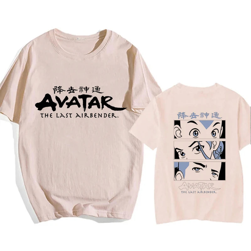 Avatar The Last Airbender: Y2k Shirt Streetwear Appa Yip Casual Tshirt Hip Hop Harajuku Tees Tops Fashion Mange T-shirt Clothes
