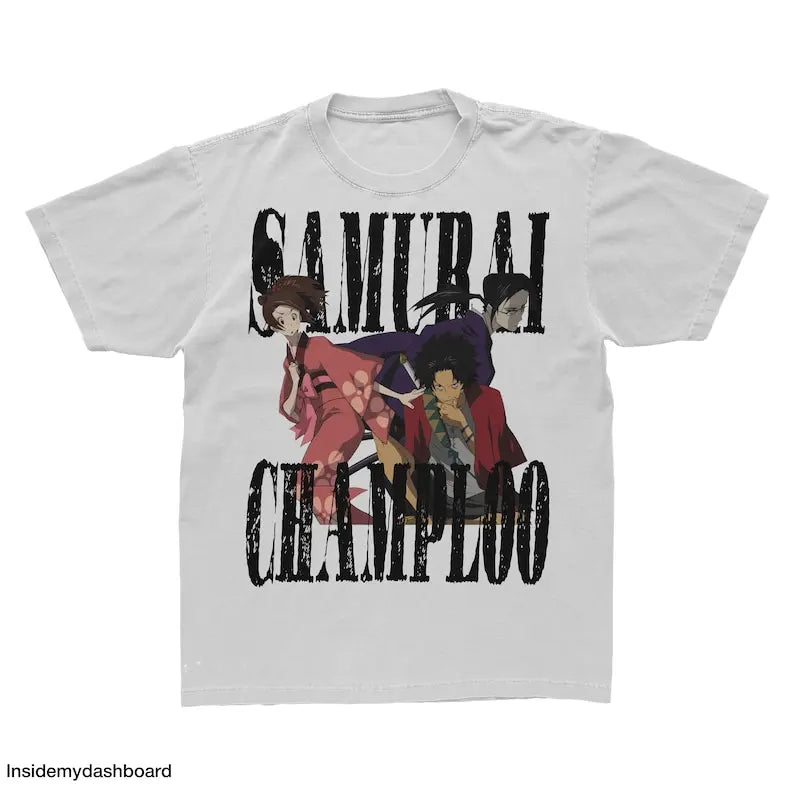 Samurai Champloo: Mugen's Adventures T-Shirt, Samurai Anime, Nujabes, Cowboy Bebop,