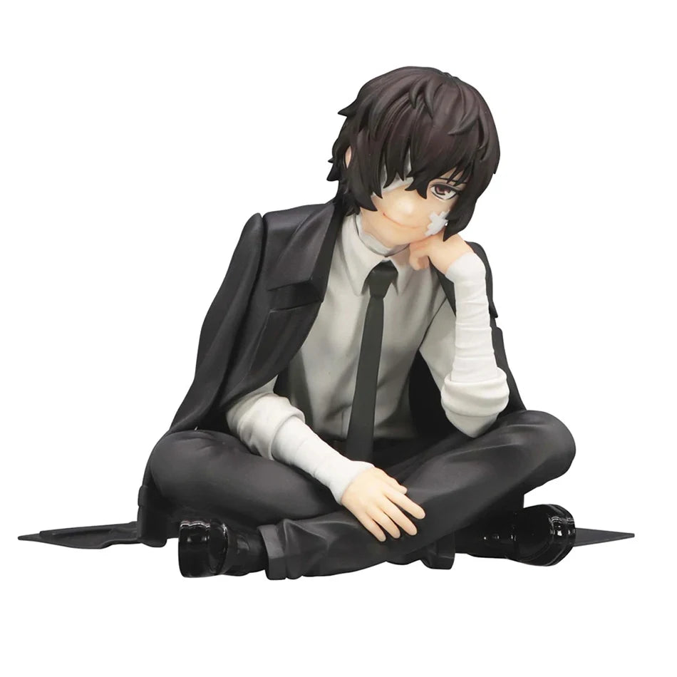 Bungo Stray Dogs:  7-22cm Dazai Osamu Noodles Press Figure Japanese Cartoon Figurines Collection Cute Toys