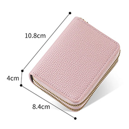 Naruto: Leather Wallet Cute Cartoon Printed Bags Fashion Zipper Short Coin Purse Multi-slot Bank Card Storage Bag Birthday Gift