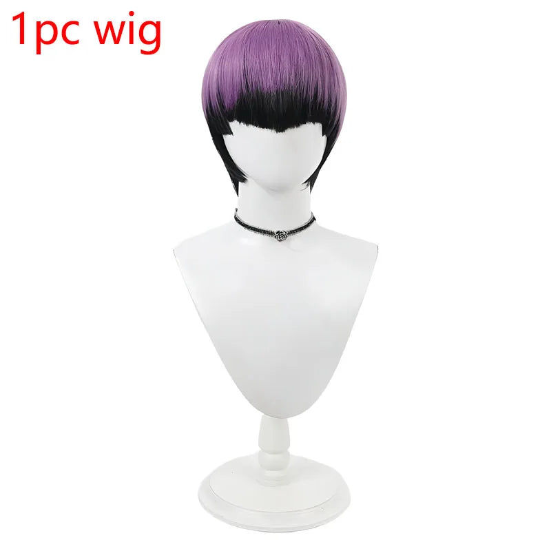 Kaiju No. 8: Hoshina Soshiro Cosplay Cosplay Costumes Jacket Pants Soshiro Hoshina Suit Wig Halloween Carnival Cos Adult Men