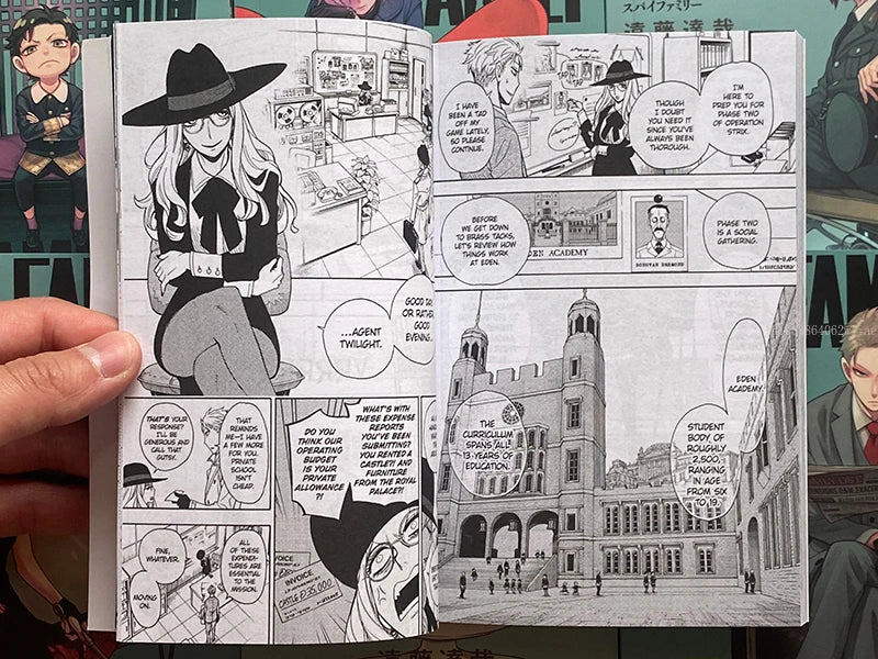 Spy X Family: Official Comic Book Volume (Spy Play House) Espionage, Action, Family, Comedy Book