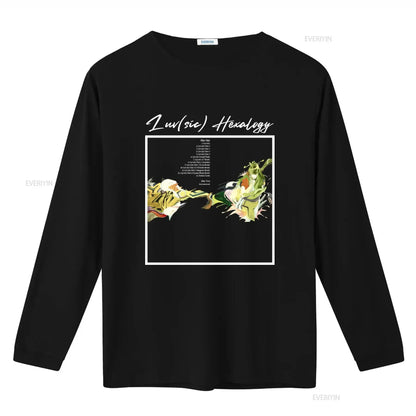 Samurai Champloo: Nujabes Luv Sic Hexalogy Tracklist T Shirt Pocket Back Print Shing02 Design Unique Music Themed vintage Washed Versatile