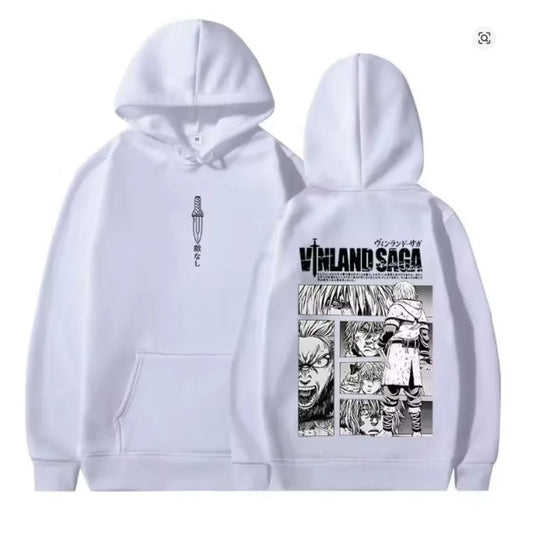 Vinland Saga:  Thorfinn Karlsefni Funny Hoodie Hip Hop Graphic Sweatshirt Poleron Hombre Streetwear Harajuku Tracksuit