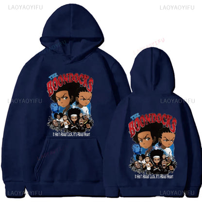 The Boondocks: Design Casual Comfort Hoodie Comfortable Personality
