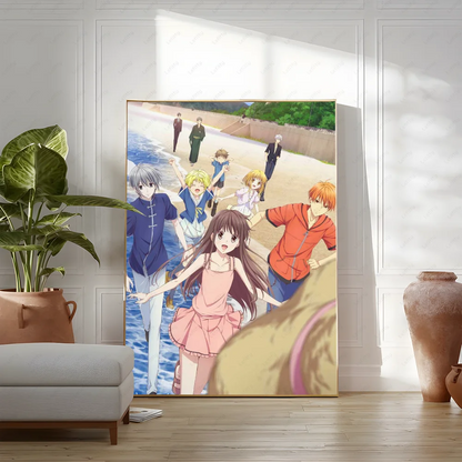 Fruits Basket: Sweet Poster Sticky Wall Art Printing Waterproof Home Living Bed Room Bar Hallway Aesthetic Decor