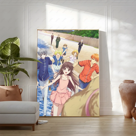 Fruits Basket: Sweet Poster Sticky Wall Art Printing Waterproof Home Living Bed Room Bar Hallway Aesthetic Decor