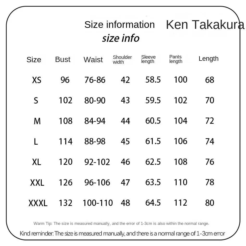 Dandadan: Ken Takakura Cosplay Costume Wig Anime Okarun School Uniform Black Jacket Pants Gakuran Glasses Halloween Party Men