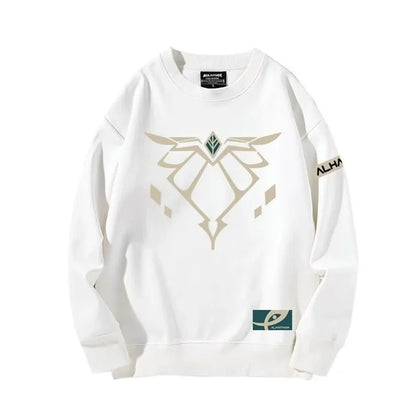 Genshin Impact: Alhaitham Cosplay Hoodie Women Men O-neck Long Sleeve Crewneck Sweatshirt Casual Tracksuit